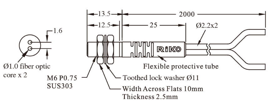 臺(tái)灣立科光纖傳感器PR-620-B1尺寸圖.png 臺(tái)灣立科光纖傳感器PR-620-B1尺寸圖.png